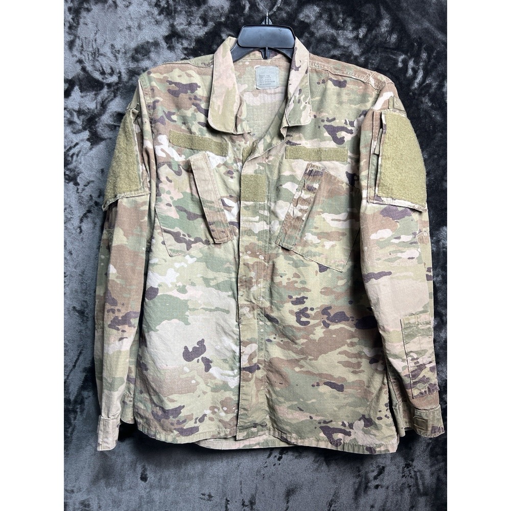 US Army‎ Multicam OCP FR Combat Jacket Medium Long Military Uniform Coat